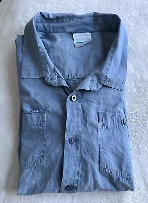 Vintage Columbia Button Chambray Men’s Shirt  • $20