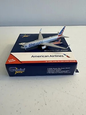 Gemini Jets 1:400 American Airlines  767-300ER   One World  (N343AN) GJAAL1680 • $60