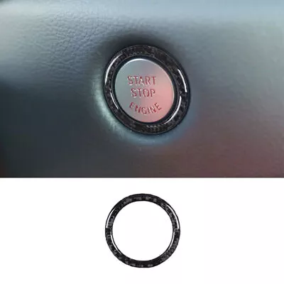 Carbon Fiber Interior Ignition Switch Frame Cover Trim For Toyota Supra A90 • $9.96