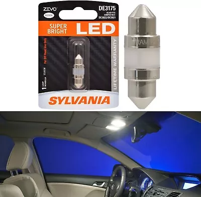 Sylvania ZEVO LED Light De3175 White 6000K One Bulb Interior Map Replacement • $13.99