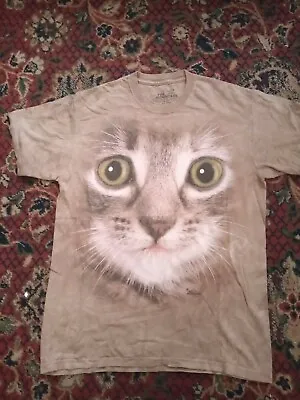 £19.99 • Buy The Mountain Animal Large Cat Kitten Face Brown T Shirt Medium Adult 96926
