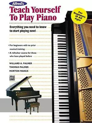 £16.10 • Buy Teach Yourself To Play Piano. Book/ECD Piano Music  Palmer, Palmer & Manus