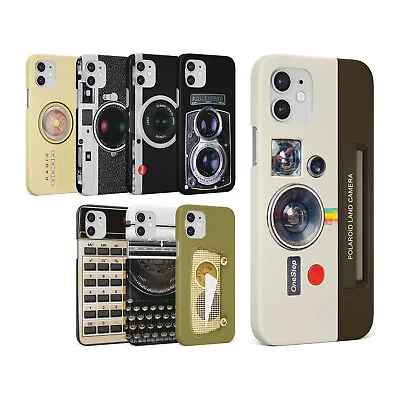 Case For Iphone 15 14 13 12 11 Se 8 Pro Max Hard Phone Cover Retro Photo Camera • £5.99