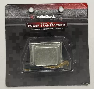 Radio Shack Power Transformer #273-1352A 12.6VAC 1.2A NOS • $15