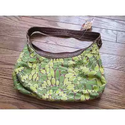 MOSSIMO Green Hobo Messenger Purse Handbag Bag 2009 TARGET NWT NEW! • $18