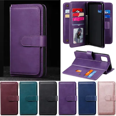 $18.69 • Buy Fat Wallet Leather Flip Case For Oppo A78 5G A96 4G A76 A17 A54 A73 A53S Reno 8T