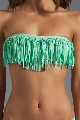 L* Space Knotted Dolly Fringe Top & Wild & Free Dandy Keyhole Side Tie Bikini M • $109.99