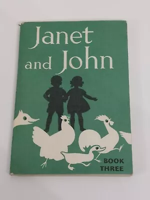 Janet And John Book 3 Vintage Book 1950 • £22