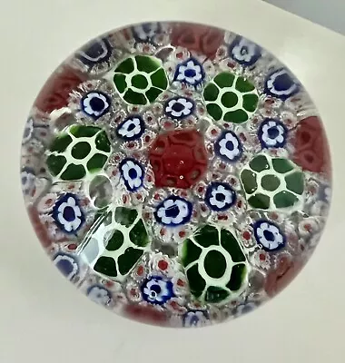 MURANO PAPERWEIGHT Millefiori VINTAGE  VG++ • £12.99