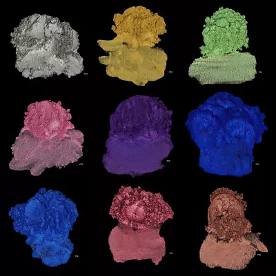 Pearl Pigment Powder - Car Paint Cosmetic Airbrush Craft Mica Select Colour • £3.95