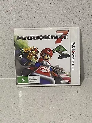 Mario Kart 7 - Nintendo 3DS Game - Complete Tested & Working - In Original Case • $25