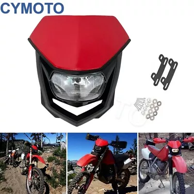 Dirtbike Headlamp Headlight Fairing For Honda CRF100F 150R XR100 XR650L CRF250L • $26.99