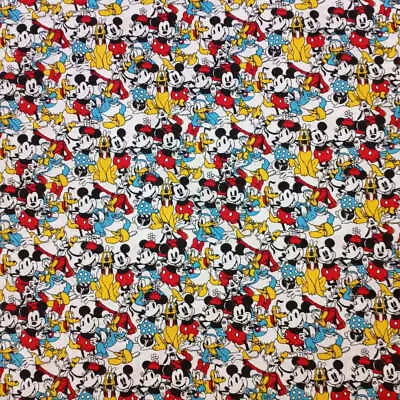 Mickey Mouse Cotton Fabric • $9.79