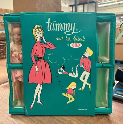 Vintage Ideal Tammy And Her Friends Doll And Clothes In Original Case • $49.95