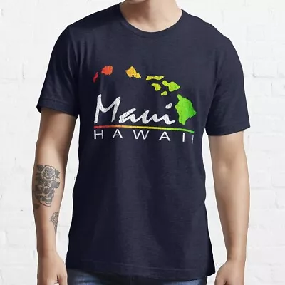 Maui - Hawaii Islands (Vintage Distressed Look) T-Shirt Us Size S-5Xl • $22.99