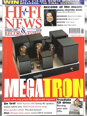 HI-FI News Mag | Tron Nucleus & PX25 B&W 803 Pathos Twin Towers Linn CD-12 • £9.99