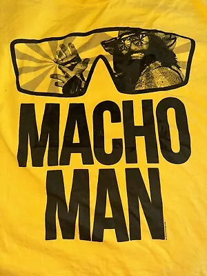 WWF Macho Man Randy Savage T-Shirt WWE Shirt New Without Tags Size Large L WCW • $16