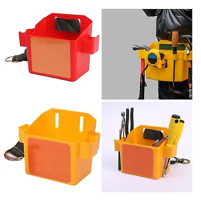 Waist Tools Box With Belt Portable Tool Holder For Electrician Carpenter Men • £10.07