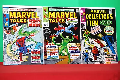 MARVEL COLLECTORS ITEM CLASSICS # 14-15 19 Fantastic 4-Spidey-Spiddey Goes Mad • $9.99