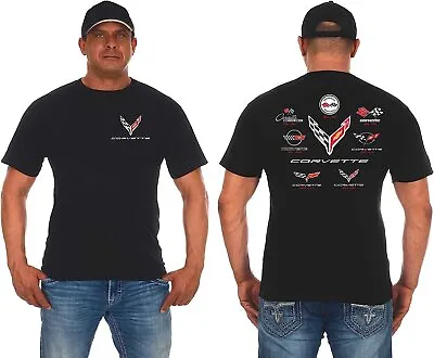 C8 C7 C6 C5 C4 C3 C2 C1 Corvette Collage Shirt - Black • $26.95