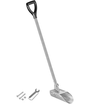 VEVOR Metal Detector Sand Scoop Metal Detecting Hunting Scoop W/ Steel Handle • $61.99