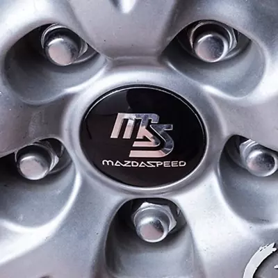 4PCS Car Wheel Center Caps Sticker MS MAZDASPEED Logo Hub Cap Emblem For Mazda • $9.99