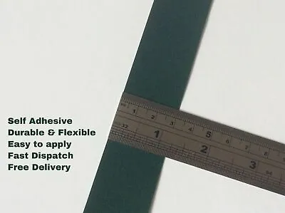 LEAF GREEN ~ Fabric Cloth Book Binding Spine Repair Tape 1 Metre X 3cm Width • £6.49