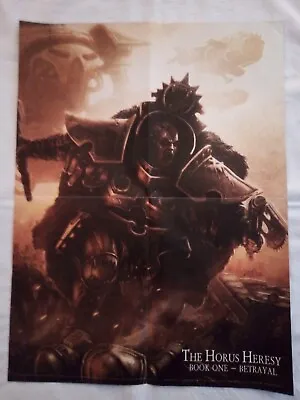 Horus Heresy Betrayal Book One  Poster • £19.29