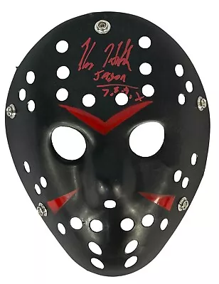 Kane Hodder Signed Inscribed Jason Vorhees Mask Friday The 13th JSA COA • £92.64