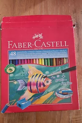 Faber Castell 48 Watercolour Pencils • £14