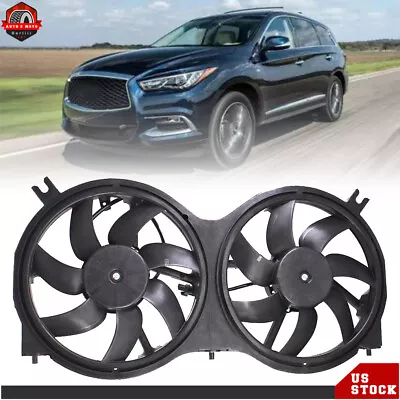 For 2013-2019 Infiniti QX60 Nissan Pathfinder Radiator Condenser Cooling Fan • $67