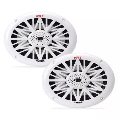 £47.50 • Buy 6x9  Inch Marine Waterproof Outdoor Boat In Wall Speakers Pyle PLMR692 Pair