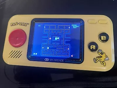 My Arcade Pac-man Pocket Player Yellow Handheld Gaming System Fully Working • £19.85