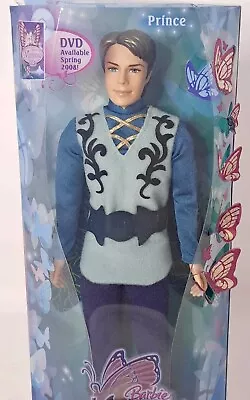 Barbie Mariposa Fairy Doll Prince Doll Brand New! • $65
