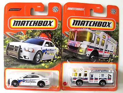 Matchbox Nasa Dodge Security Patrol & Air Force Launch Support Truck Htf Nip • $7.79