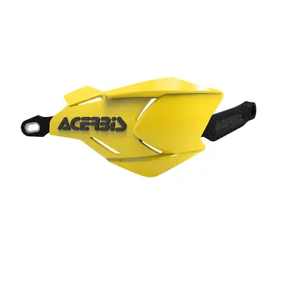 Acerbis MX ATV Motorcycle 7/8  1 1/8  Handguards X Factory Yellow/Black • $91.95