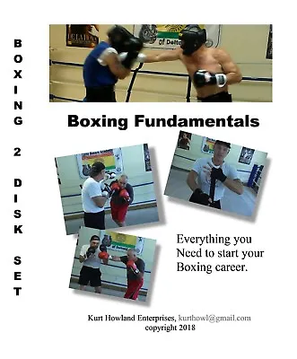  EASY BOXING LESSONS 2 Disk Video Set Learn To Box DVD's For Boxing Or MMA • $20.85