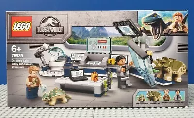 LEGO Jurassic World 75939 Dr. Wu's Lab: Baby Dinosaur Breakout ~Brand New Sealed • $44.95