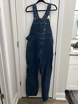 Vintage VTG OshKosh B'Gosh Denim Jean Overalls Size 36 • $40