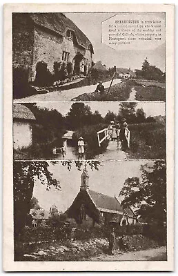 Sherrington Wiltshire Multiview Nr Warminster - Pre WWI Postcard S09 • £5.95