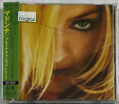 Madonna   GHV2 Greatest Hits Vol. 2  Japan CD W/ OBI WPCR-11130 SEALED!! • $29.99