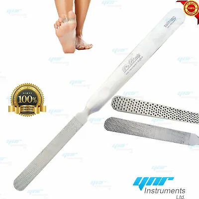 YNR® GERMAN Pedicure Foot Rasp File Scrubber Hard Dead Rough Skin Callus Remover • £2.99