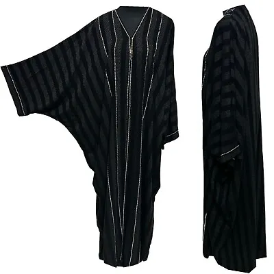 Butterfly Abaya Farasha Jalabiya Arab Dress • £38.99