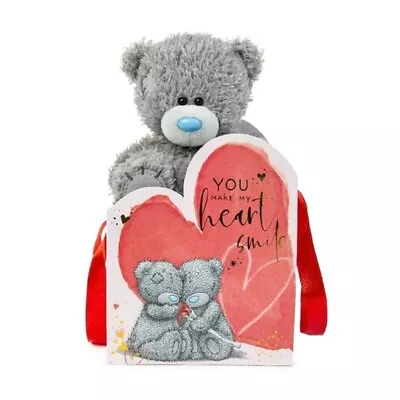 Me To You 5  Tatty Teddy Bear In Gift Bag - You Make My Heart Smile • £9.99