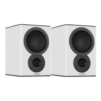 Mission QX2 MKII Standmount Bookshelf Speakers Pair White • £348