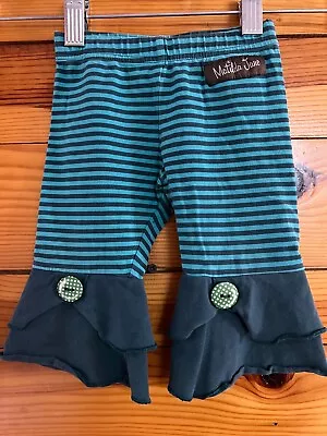 Matilda Jane Striped Scrappy Pants Character Counts Heart Soul Pride 12 Months • $29.99