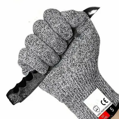 Cut Proof Stab Resistant Steel Wire Metal Mesh Butcher Safety Gloves D8V0 • £3.36