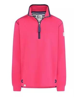 Lazy Jacks Women's LJ3 SuperSoft 1/4 Zip Sweatshirt  Colour Blush  • £49.95