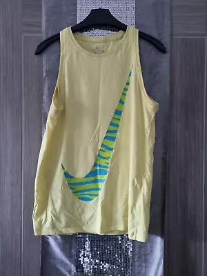 £3.99 • Buy Ladies Nike Yellow Gym Vest Tee Size Small