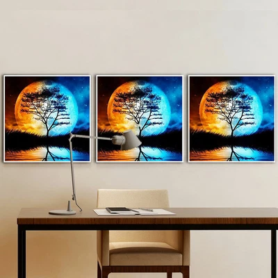 £3.73 • Buy 5D DIY Diamond Painting Animals Cross Stitch Kit Embroidery Art Picture Gifts